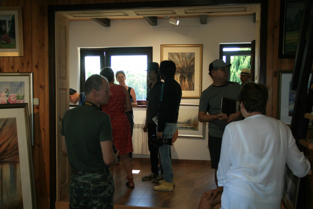 Spotkanie z uczestnikami międzynarodowego pleneru malarskiego Stary Sącz 2016